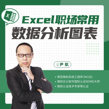 EXCEL职场常用数据分析图表 关键在于数据呈现线上课程