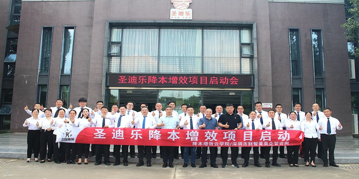姜上泉老师降本增效咨询培训：圣迪乐食品降本增效项目启动